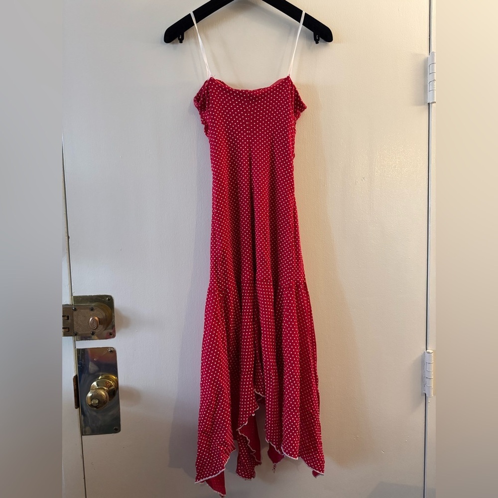 Cute Y2K 90s polka dot vintage fairy dress by City Triangles - Picture 6 of 6
